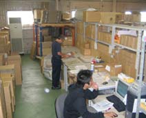 ネット通販会社様出荷作業風景